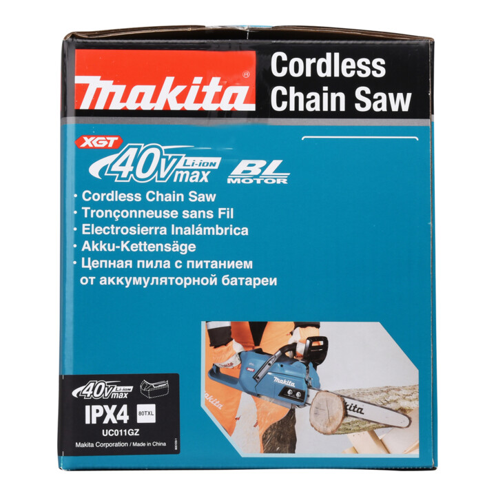 Makita Akku-Kettensäge 40V max. (ohne Akku, ohne Ladegerät)