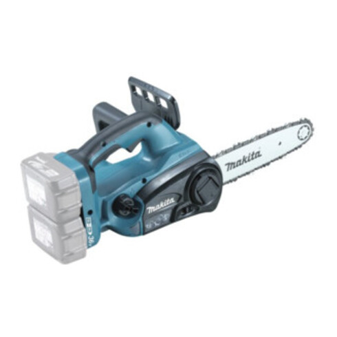 Makita Akku-Kettensäge Set DUC252PF2 mit 2x Akku 3.0 Ah und Doppel Schnellladegerät