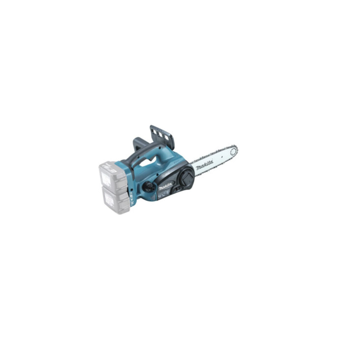 Makita Akku-Kettensäge Set DUC252PF2 mit 2x Akku 3.0 Ah und Doppel Schnellladegerät