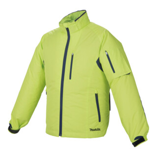 Makita Akku-Klimajacke, gelb Größe XL (DFJ212ZXL)