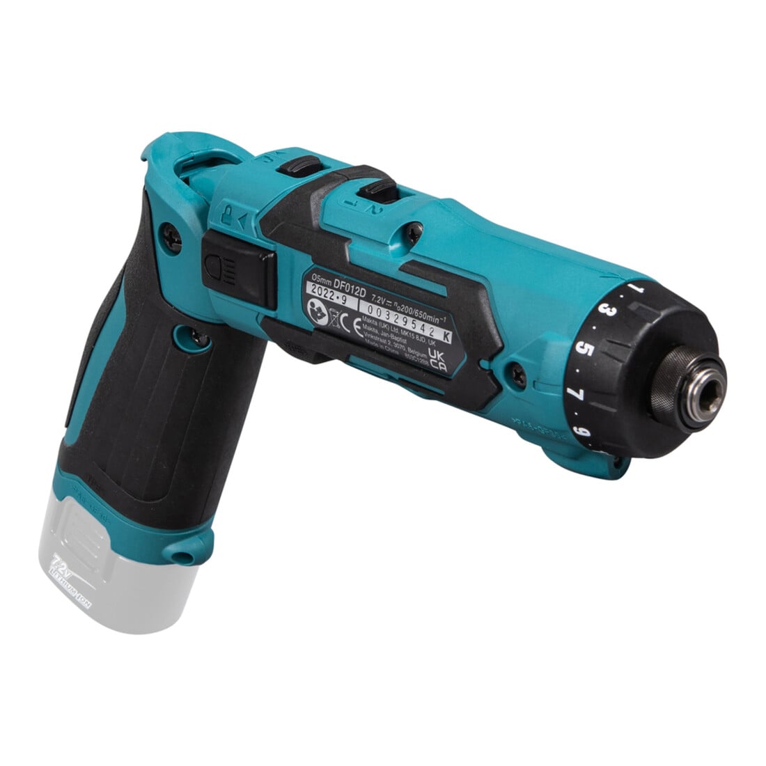Makita Akku-Knickschrauber 7,2 V (ohne Akku, ohne Ladegerät) DF012DZ