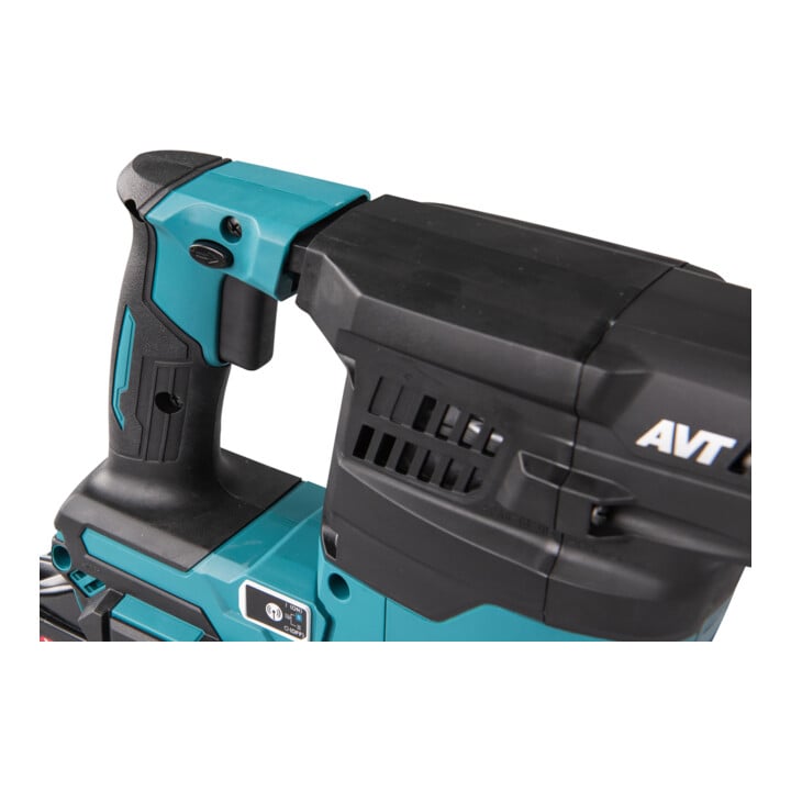 Makita Akku-Kombihammer 40V max. mit Schnellwechselfutter / 4,0 Ah, 2 Akkus + Ladegerät im Transportkoffer