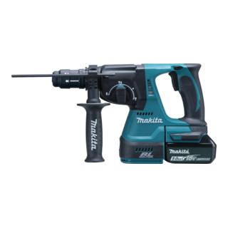 Makita Akku-Kombihammer f. SDS+ 18 V / 5,0 Ah DHR243RTJ