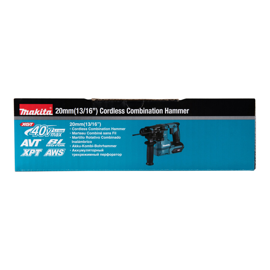Makita Akku-Kombihammer SDS+ 40V, 1350 U/min, ohne Akku