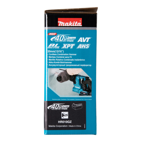 Makita Akku-Kombihammer SDS+ 40V, 1350 U/min, ohne Akku