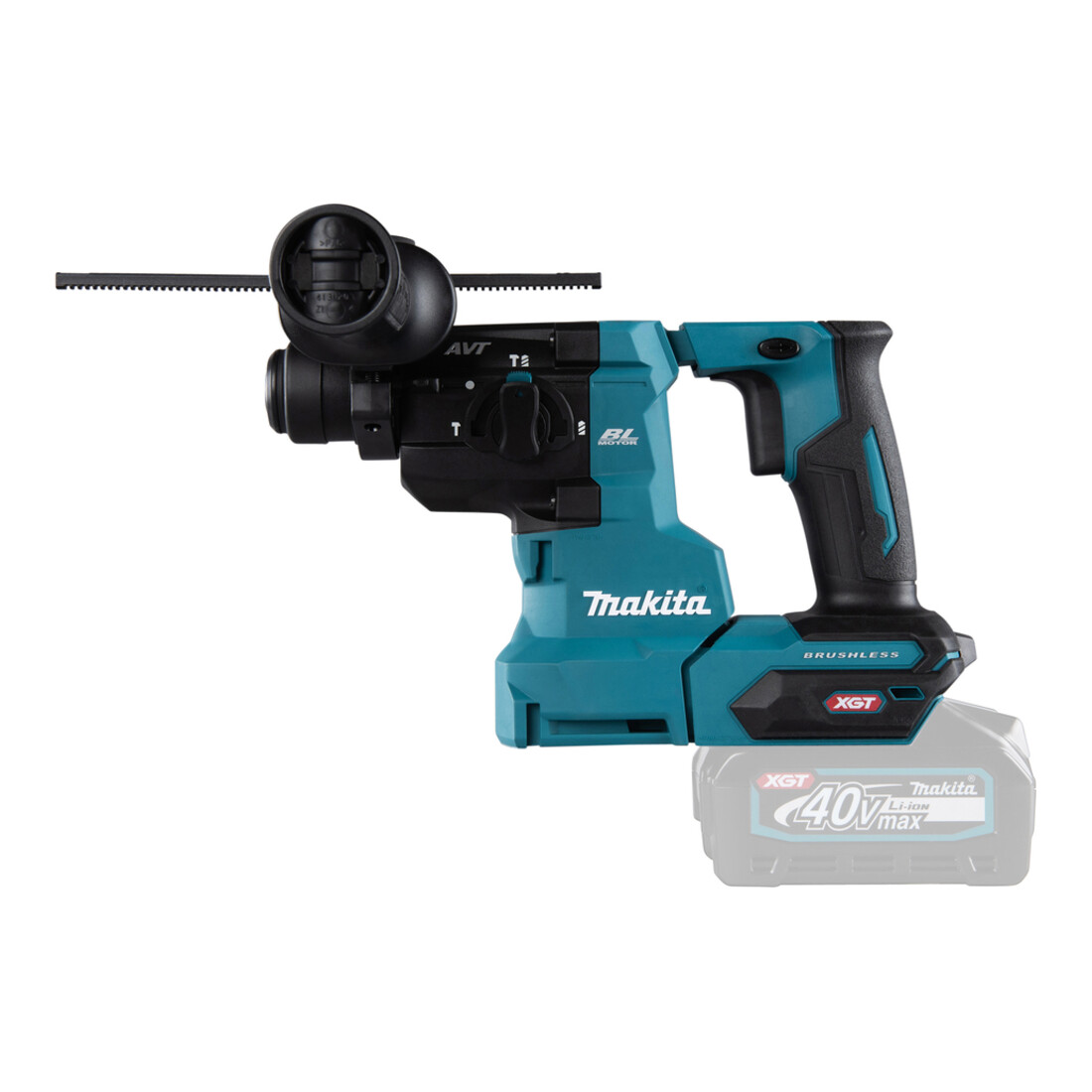Makita Akku-Kombihammer SDS+ 40V, 1350 U/min, ohne Akku