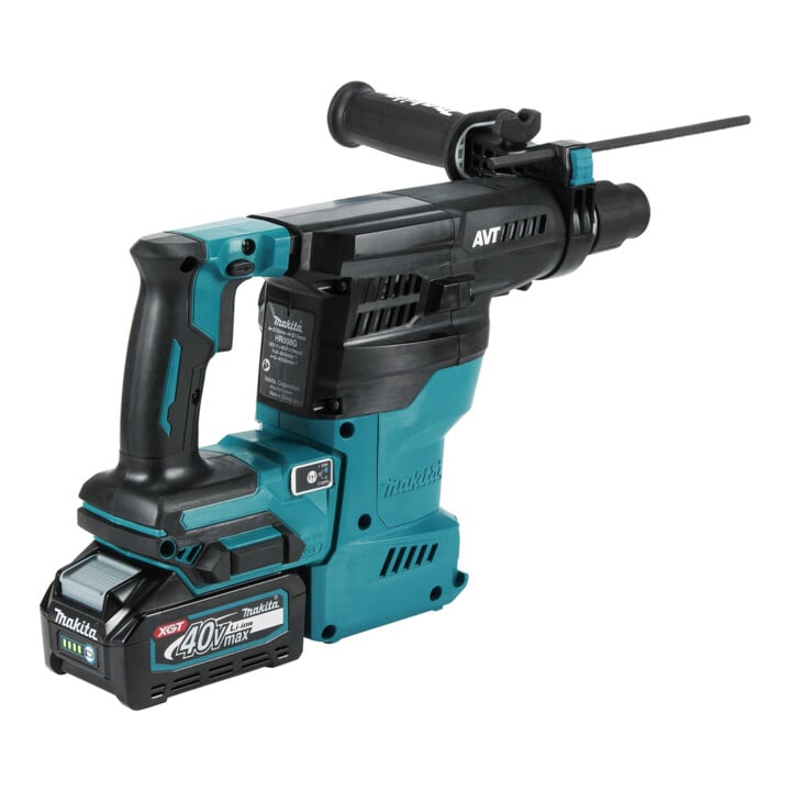 Makita Akku-Kombihammer SDS-PLUS 40V max. / 4,0 Ah, 2 Akkus + Ladegerät im Transportkoffer