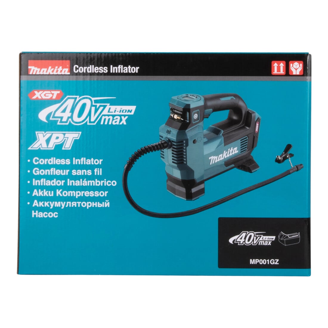Makita Akku-Kompressor 11 bar 40V MP001GZ