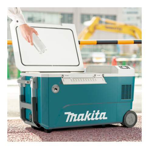 Makita Akku-Kompressor-Kühl- und Wärmebox 40V max. 50 Liter (ohne Akku, ohne Ladegerät)