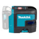 Makita Akku-Kreuz Linienlaser SK105DZ rot-4