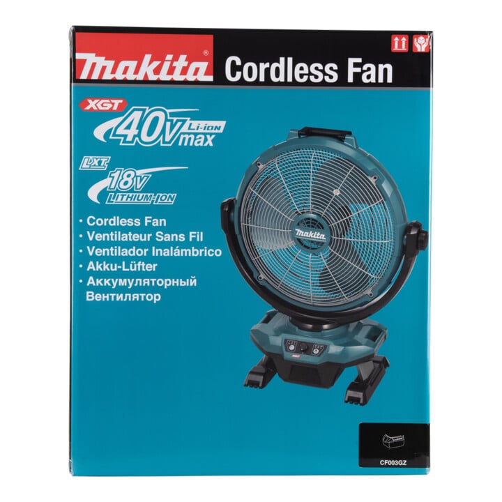Makita Akku-Lüfter 40V, ohne Akku
