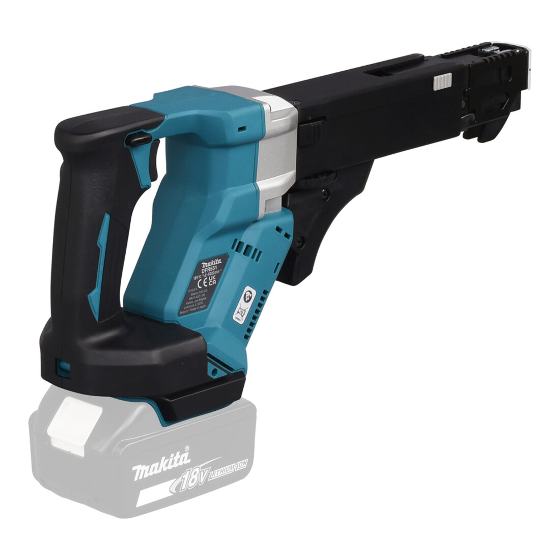 Makita Akku-Magazinschrauber 18V (ohne Akku, ohne Ladegerät)