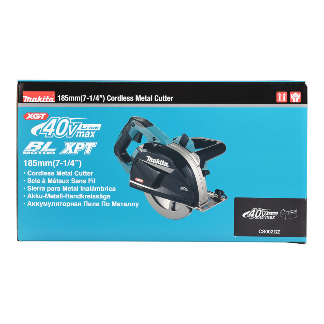 Makita Akku-Metallhandkreissäge 40V (ohne Akku, ohne Ladegerät)