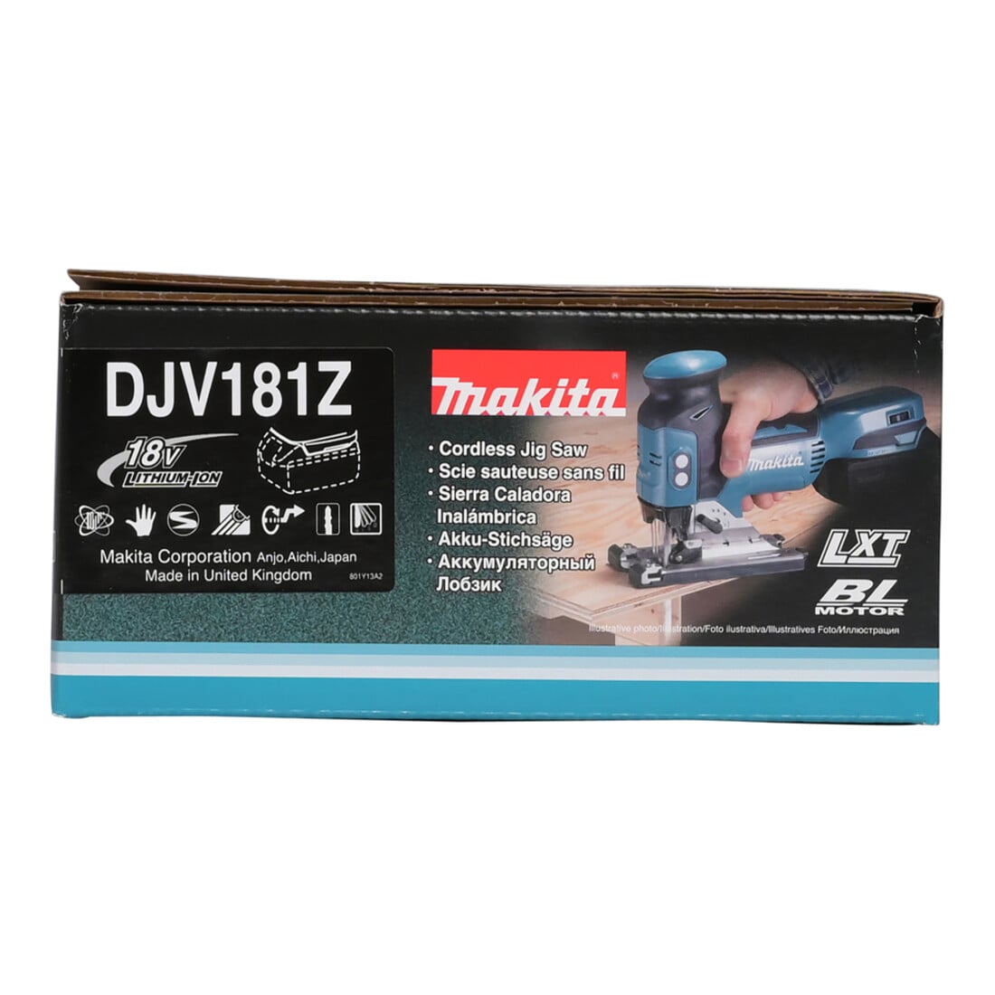 Makita Akku-Pendelhub-Stichsäge DJV181Z, Solo-Version