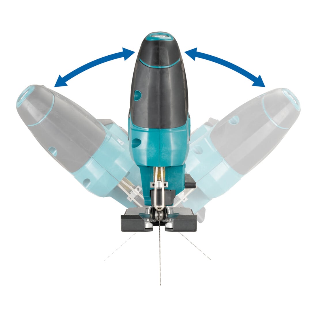 Makita Akku-Pendelhubstichsäge 18V (ohne Akku, ohne Ladegerät)