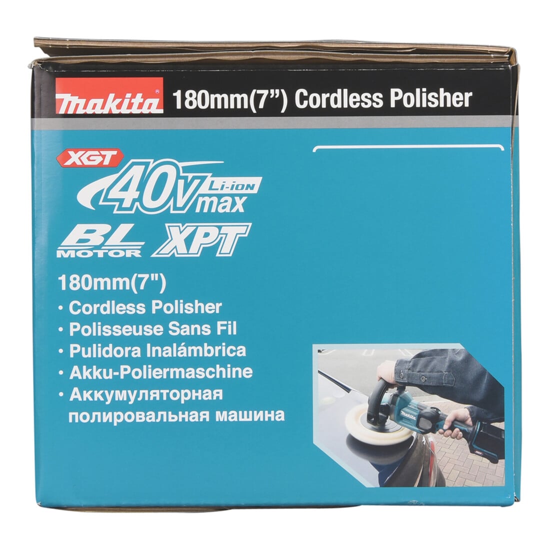 Makita Akku-Poliermaschine 40V max. (ohne Akku, ohne Ladegerät)