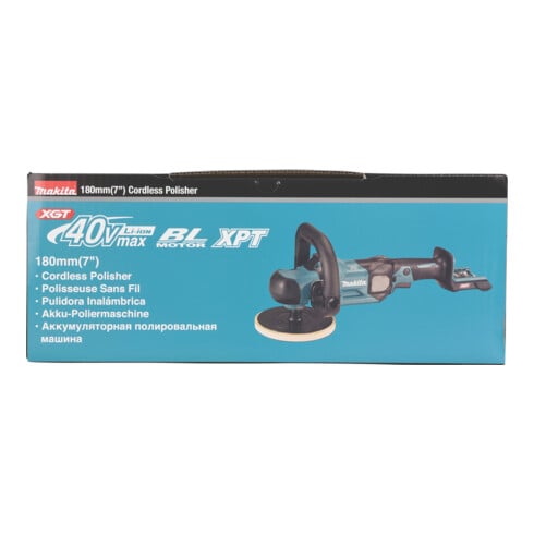 Makita Akku-Poliermaschine 40V max. (ohne Akku, ohne Ladegerät)