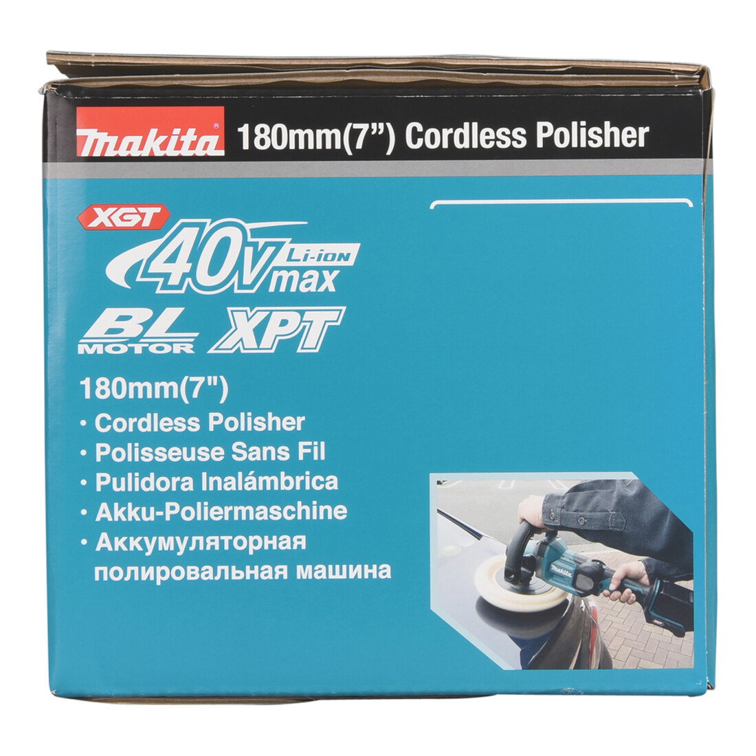 Makita Akku-Poliermaschine 40V max. (ohne Akku, ohne Ladegerät)