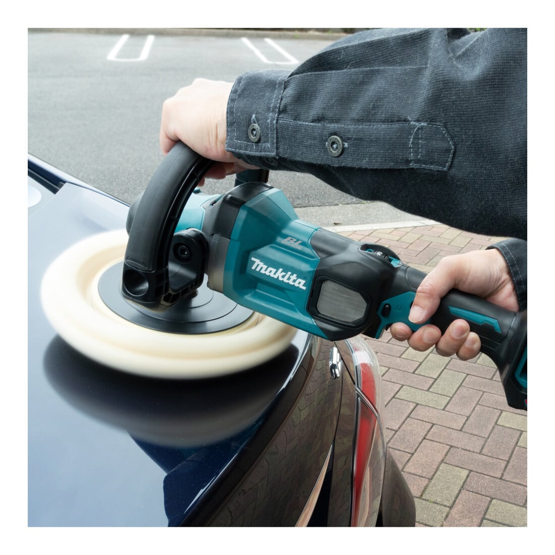 Makita Akku-Poliermaschine 40V max. (ohne Akku, ohne Ladegerät)