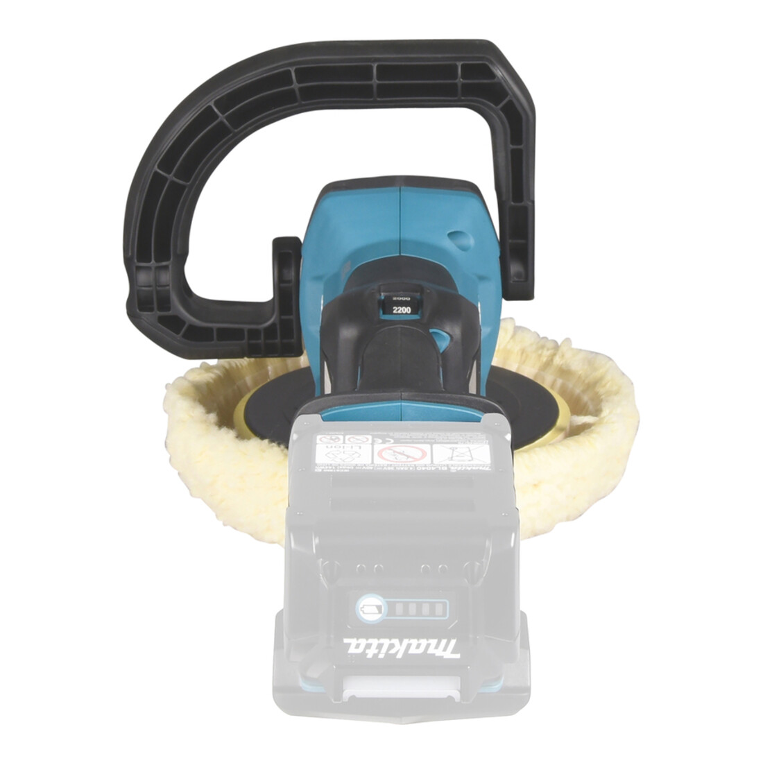 Makita Akku-Poliermaschine 40V max. (ohne Akku, ohne Ladegerät)