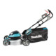 Makita Akku-Rasenmäher 2x18V / 5,0 Ah, 2 Akkus + Doppelladegerät NEUHEIT HERBST 2025