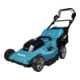 Makita Akku-Rasenmäher 2x18V / 5,0 Ah, 2 Akkus + Ladegerät