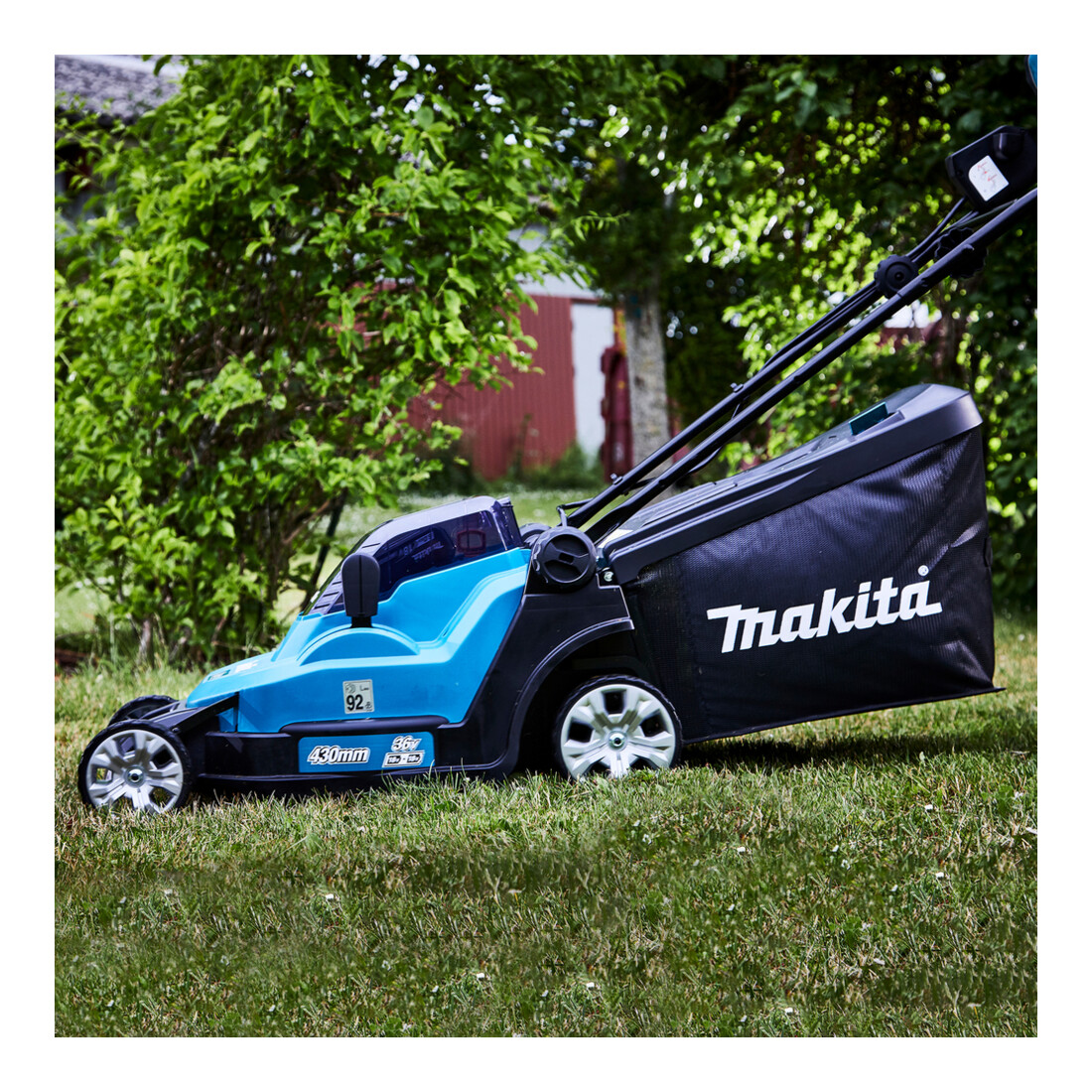 Makita Akku-Rasenmäher 2x18V DLM432PT2