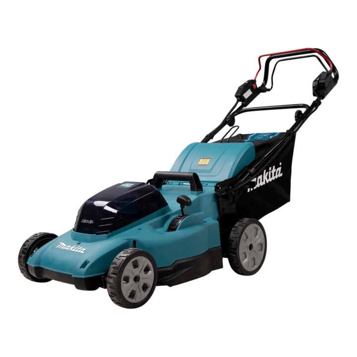 Makita Akku-Rasenmäher 2x18V (ohne Akku, ohne Ladegerät)