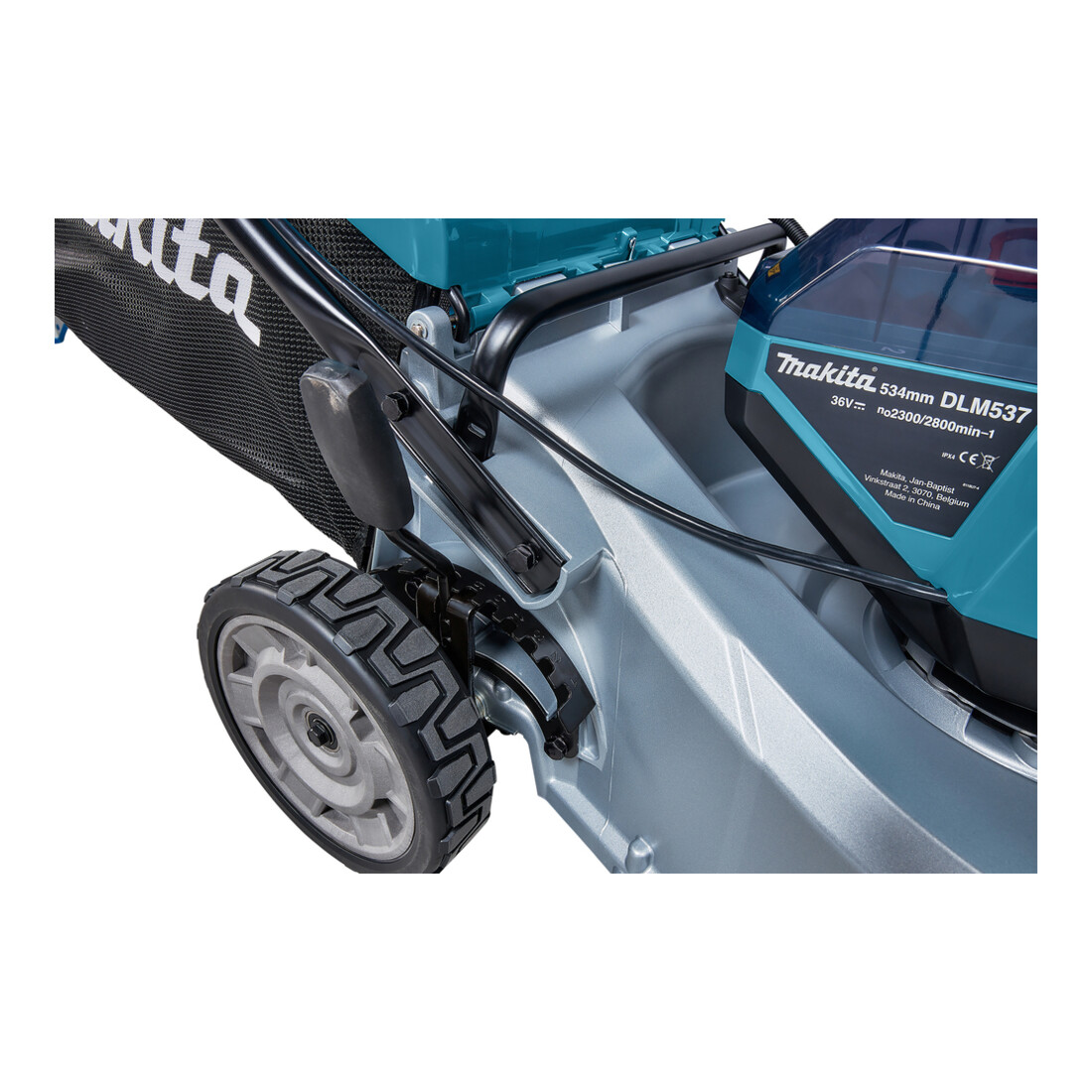 Makita Akku-Rasenmäher 2x18V (ohne Akku, ohne Ladegerät)