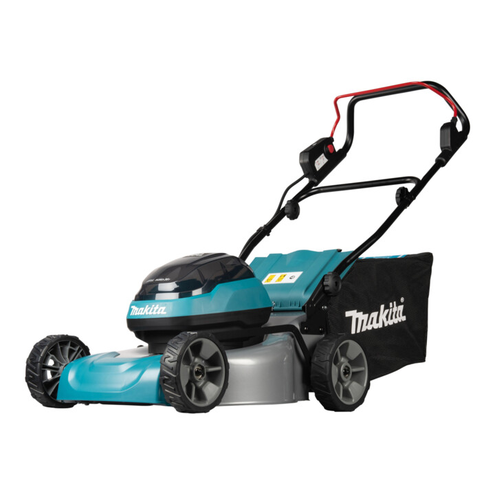 Makita Akku-Rasenmäher 2x18V (ohne Akku, ohne Ladegerät) NEUHEIT HERBST 2025
