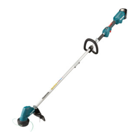 Makita Akku-Rasentrimmer 18V / 5,0 Ah, 1 Akkus + Ladegerät