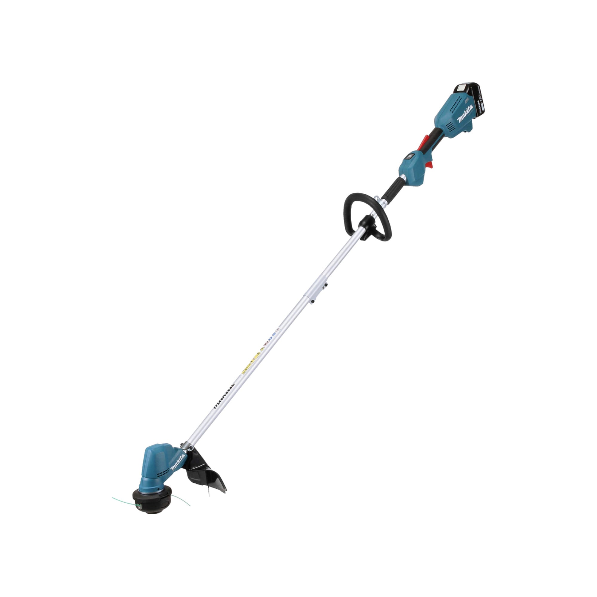 Makita Akku-Rasentrimmer 18V / 5,0 Ah, 1 Akkus + Ladegerät