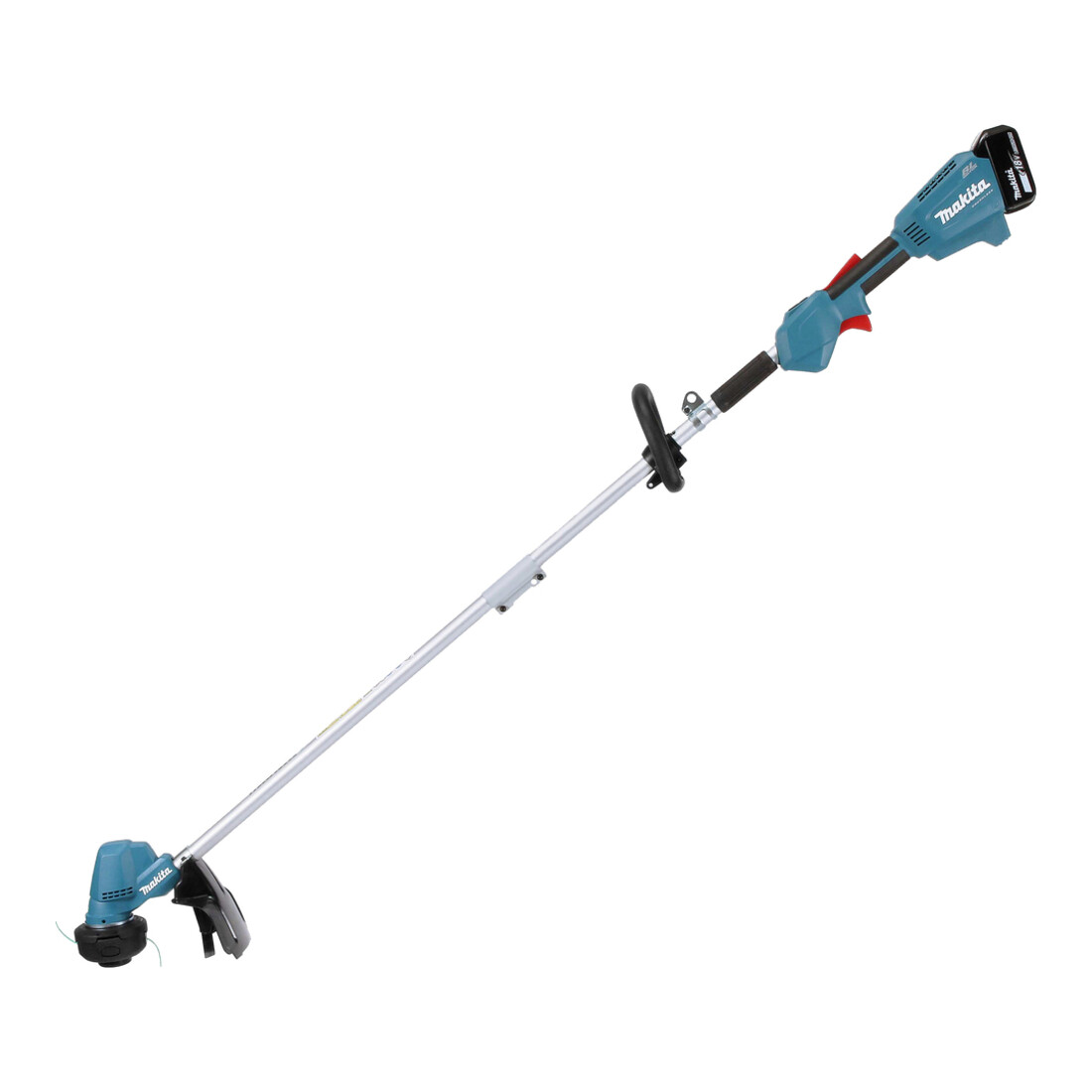 Makita Akku-Rasentrimmer 18V / 5,0 Ah, 1 Akkus + Ladegerät
