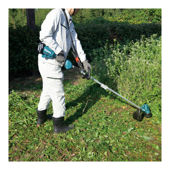 Makita Akku-Rasentrimmer 18V / 5,0 Ah, 1 Akkus + Ladegerät