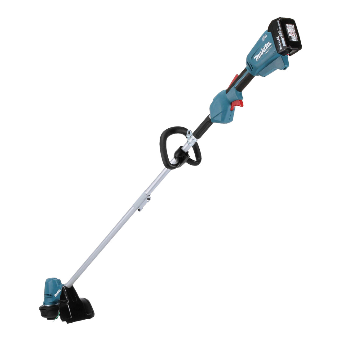 Makita Akku-Rasentrimmer 18V / 5,0 Ah, 1 Akkus + Ladegerät