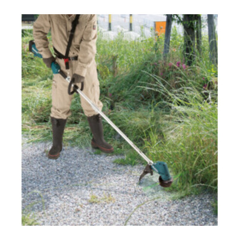 Makita Akku-Rasentrimmer 18V / 5,0 Ah, 1 Akkus + Ladegerät