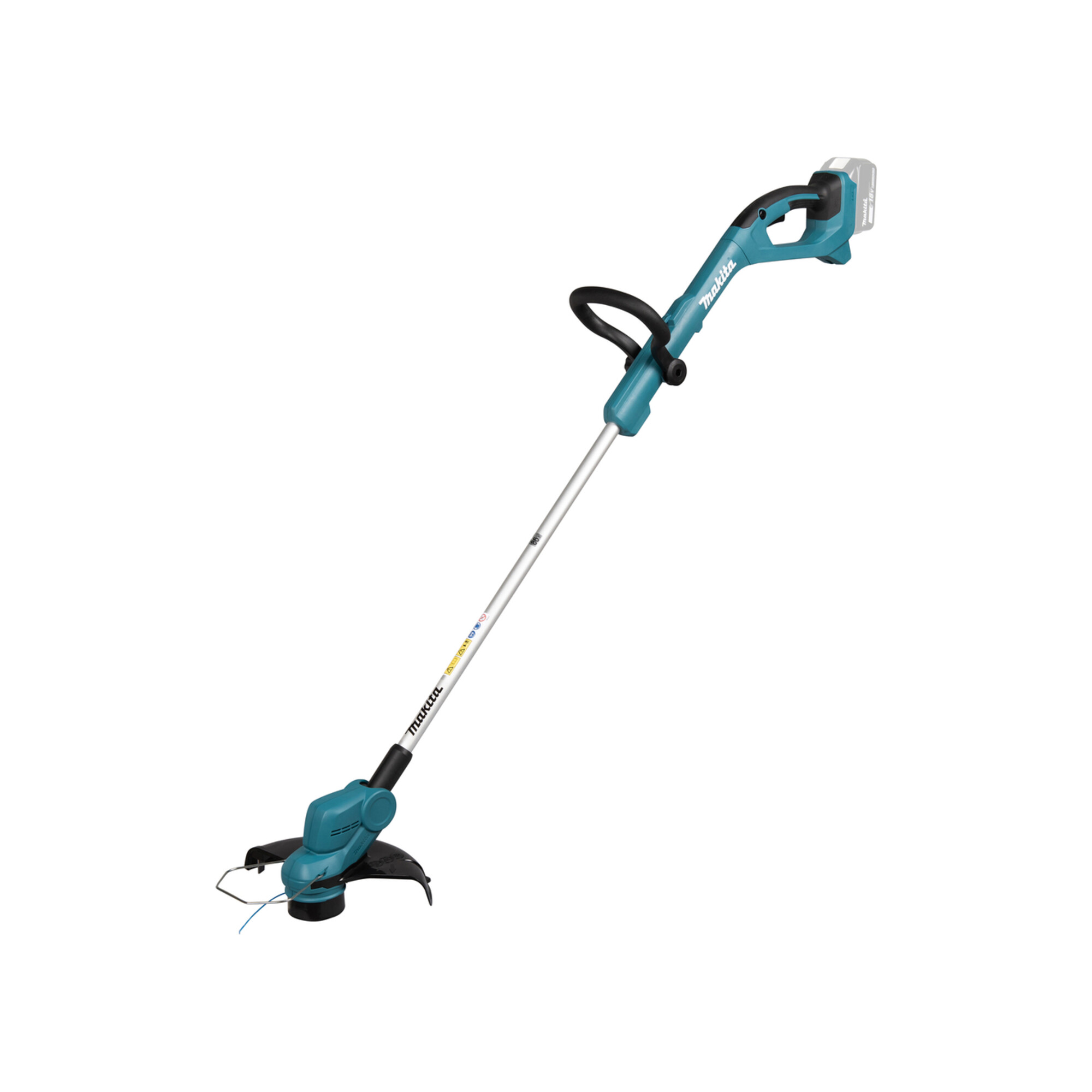 Makita DUR193Z Akku-Rasentrimmer, 18V, 7.800 min−¹, 260 mm | für Rasenkanten und Unkraut | mit Fadenkopf und Schultergurt | ohne Akku und Ladegerät |