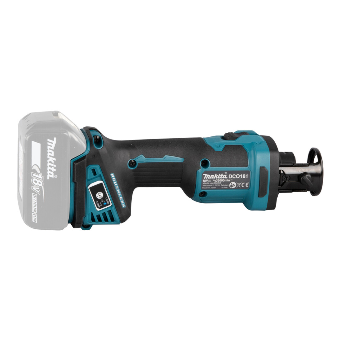 Makita Akku-Rotationsschneider 18V DCO181Z