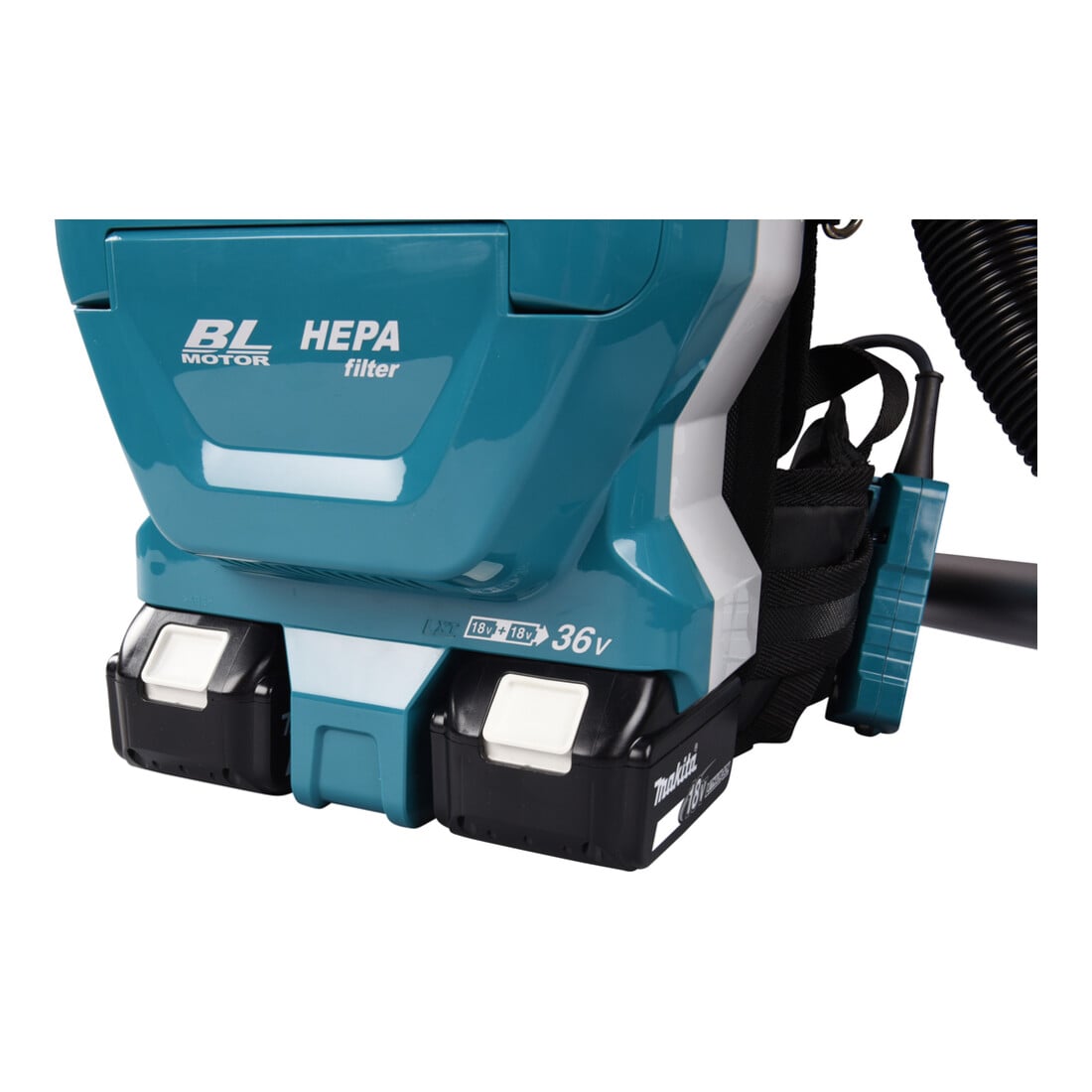 Makita Akku-Rucksackstaubsauger 2x18V DVC261ZX15