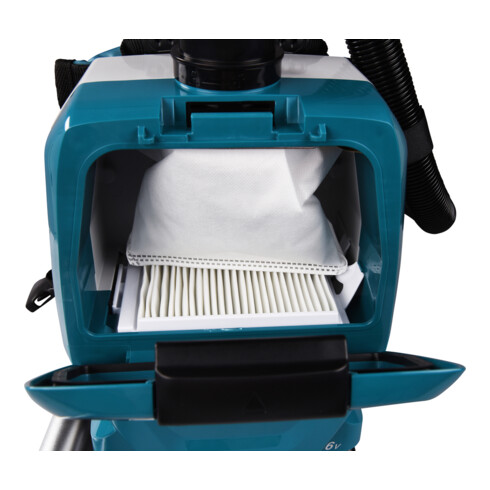 Makita Akku-Rucksackstaubsauger 2x18V DVC261ZX15