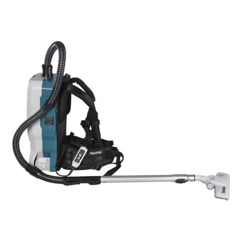 Makita Akku-Rucksackstaubsauger 40V max., 200 mbar, 6,0 l