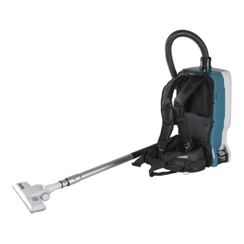 Makita Akku-Rucksackstaubsauger 40V max., 200 mbar, 6,0 l