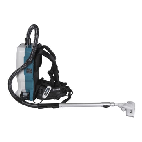 Makita Akku-Rucksackstaubsauger 40V max., 200 mbar, 6,0 l