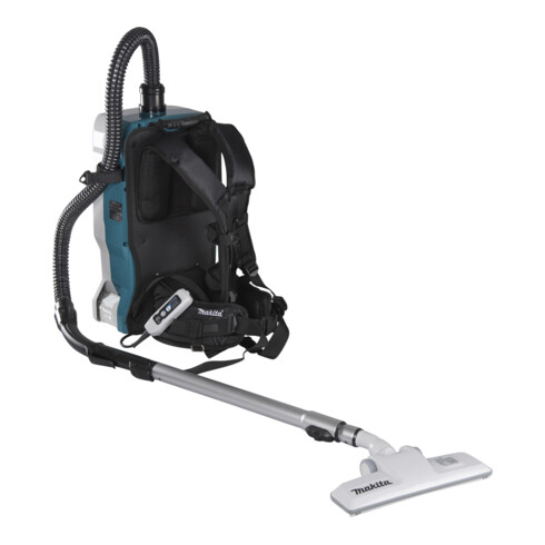 Makita Akku-Rucksackstaubsauger 40V max., 200 mbar, 6,0 l