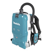 Makita Akku-Rucksackstaubsauger 40V max., 200 mbar, 6 l