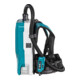 Makita Akku-Rucksackstaubsauger 40V max., 200 mbar, 6 l