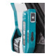 Makita Akku-Rucksackstaubsauger 40V max., 200 mbar, 6 l