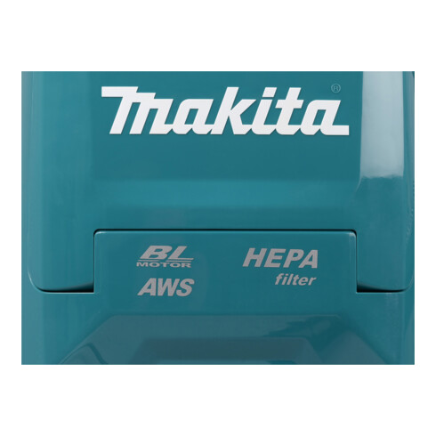 Makita Akku-Rucksackstaubsauger 40V max. mit AWS (ohne Akku, ohne Ladegerät)