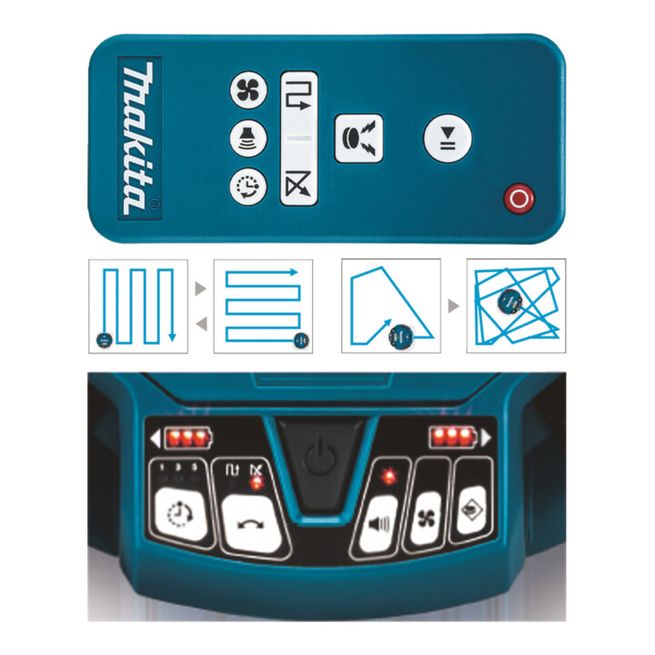 Makita Akku-Saugroboter 18 V DRC200Z