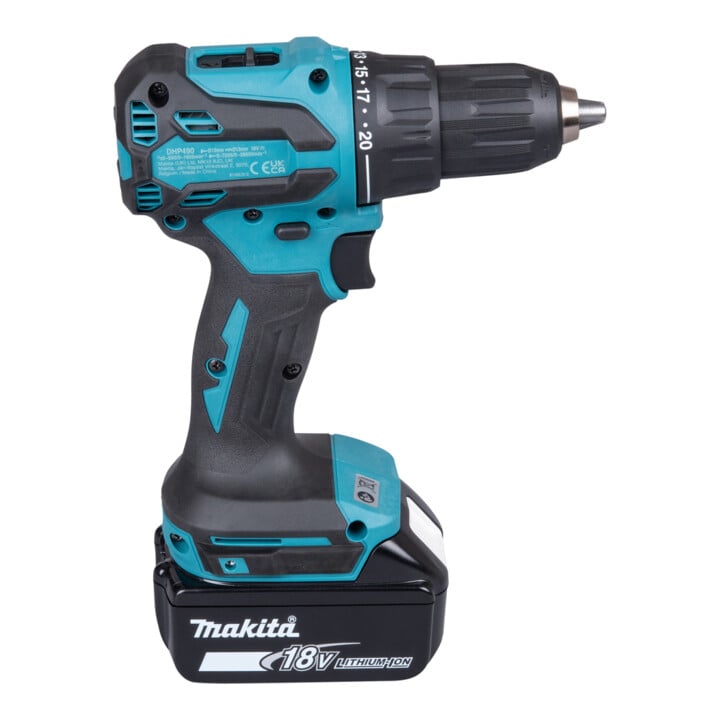 Makita Akku-Schlagbohrschrauber 18V 3,0 Ah 2 Akkus Ladegerät Koffer Zubehörset